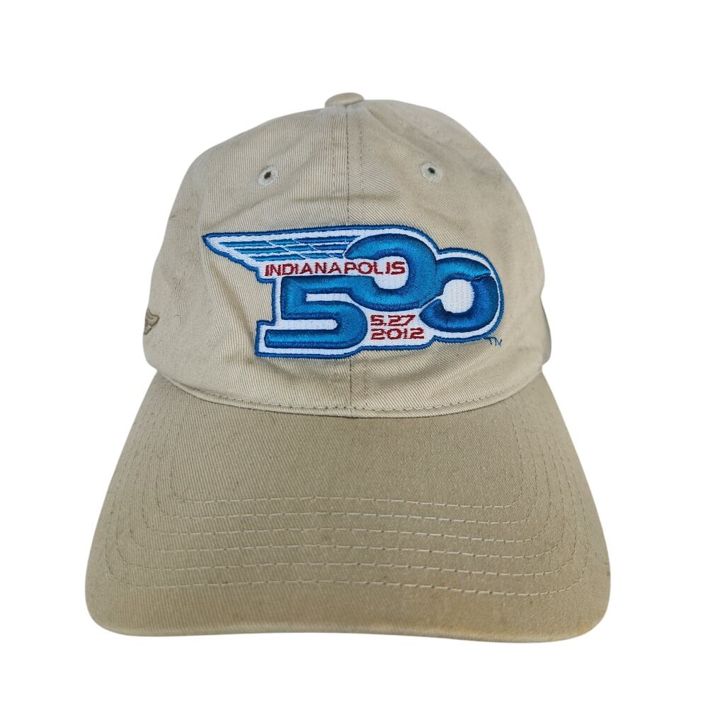 2012 Indianapolis 500 - 96th Running‎ Event Souvenir Cap Khaki Dario Franchitti